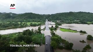 Ernesto becomes a hurricane after pummeling northeast Caribbean and knocking out power in the region