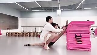 Chinese gymnastics training