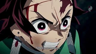 Tanjiro Kamado badass fighting moments