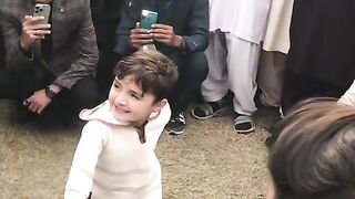Pakistani little boys dancing