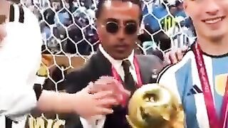 Salt Bae won the World Cup too! YES YES YES But he's Turkish ...