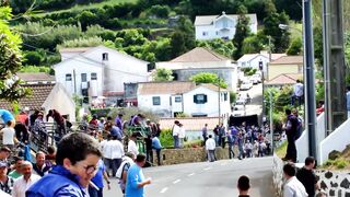 Bull Run in Topo, Sao Jorge Island, Azores