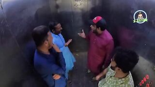 Laughing In Lift Prank Funny