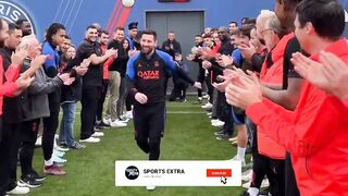 ???? Messi First Training Session with PSG After Winning World Cup ????.