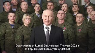 Vladimir Putin takes aim at the West in New Year speech