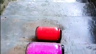 Crushing Crunchy & Soft Things ⚠️???? Breaking glass bottles #asmr #shorts #asmrsound #satisfyingvideo