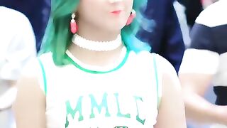 The k-pop idol nancy momoland  girl