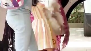 Soha Ali Khan's Daughter Inaaya With Her Pet At Saif Ali Khan House Viral Masti Bollywood