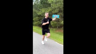 Mr Beast | running with bigger feastables