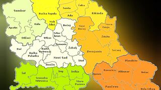 Peta Vojvodina | Vojvodina Map | Map of Vojvodina