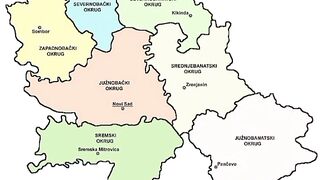 Peta Vojvodina | Map of Vojvodina | Vojvodina Map