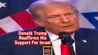 Donald Trump reaffirms his support for Israel
