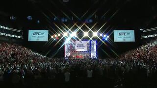 Conor McGregor vs Khabib Nurmagomedov weigh-in_ Conor kicks out, Drake rocks Irish flag _ UFC 229 3