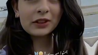 Very interesting smail on the beautiful girl