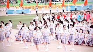 love of Korean students dance