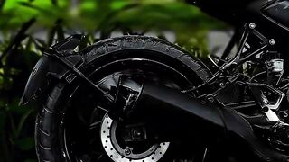 Branded  black  bike