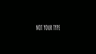 Not your type.3d cartoon.