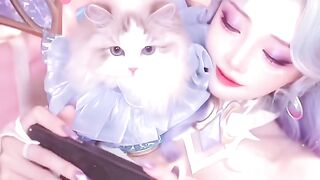 Beautiful Chinese anime girl video