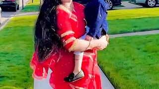 Every mother loves her son.
