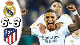 Real Madrid vs Atletico 6-3 - All Goals & Highlights - 2024