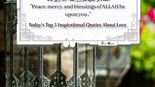 Today's Top 5 Inspirational Quotes About Love