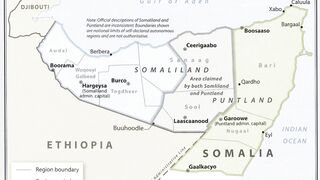 Peta Puntland | Puntland Map | Map of Puntland
