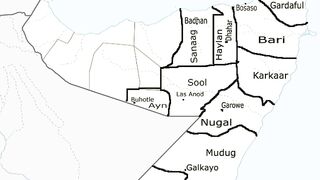 Peta Puntland | Map of Puntland | Puntland Map