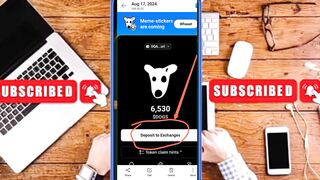Dogs coin withdraw