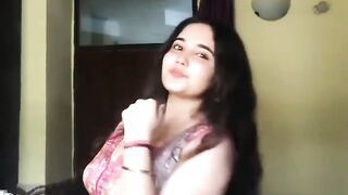 Beautiful Girl Showing Her Style
