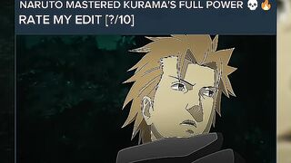 Naruto mastered kurama_s full power ???????? _naruto _anime _shorts(720P_60FPS).