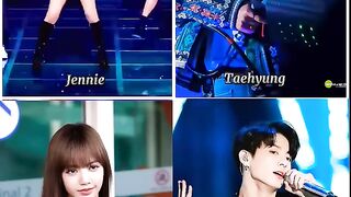 Who is the who_is_the_best_dancer_????????_#bts_#v_#jungkook_#blackpink_#jennie_#lisa_#viral_#s