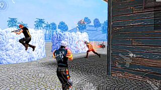 Free fire  1 vs 4
