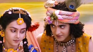 Radha Krishna Beautiful Moment