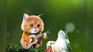 Frog and cat 2