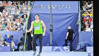 Arshad Nadeem Wins Olympic Gold Medal in Javelin Throw