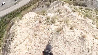 Risky Hill Cycling !!