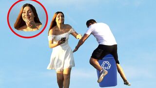 WOW YOU ARE SO PRETTY GIRLS_Crazy guy on street prank compilation