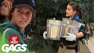 Strongest Girl in the World Prank_Just For Laughs Gags.