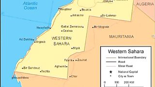 Sahrawi Arab Map | Map of Western Sahara | Map of West Sahara | Peta Sahara Barat | Western Sahara Map | West Sahara Map | Peta Arab Sahrawi