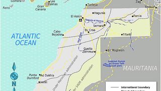 Map of West Sahara | Map of Western Sahara | Peta Sahara Barat | West Sahara Map | Western Sahara Map | Peta Arab Sahrawi | Sahrawi Arab Map