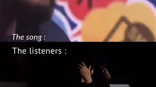 The song and the listeners ????