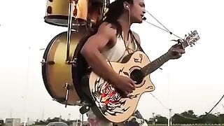 creative busker