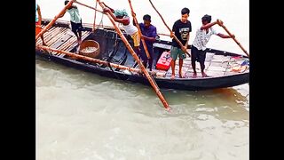 In this way, someone is *watching- fishing in the *river*????#নদীতে-মাছ