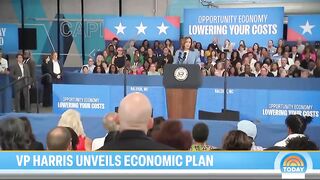 Kamala Harris unveils her economic plan at campaign event