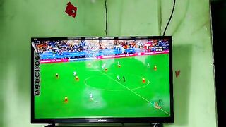 Argentina winning celebration
