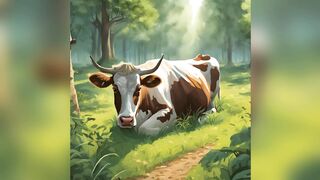 Cow and tiger story bangla