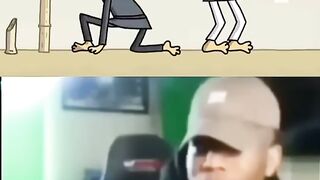 Karate man animation