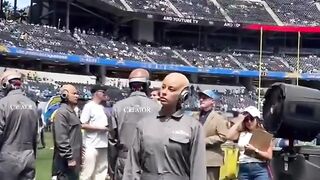 AI ROBOTS SPOTTED AT NFL GAME