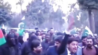 পাকিস্তানের ছাত্ররা নৈতিক সমর্থন প্রকাশ করেছিল।