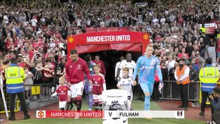 Man united (1) vs (0) Fulham